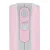 Bild: Bosch Handmixer MFQ4030K | 500W | 5 Stufen | Edelstahlbesen & Knethaken | gentle pink/silber