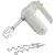 Bild: Bosch Handmixer MFQ4030L | 500W | 5 Stufen | Edelstahl-Knethaken | FineCreamer-Besen | SoftTouch | mineral grey/silber