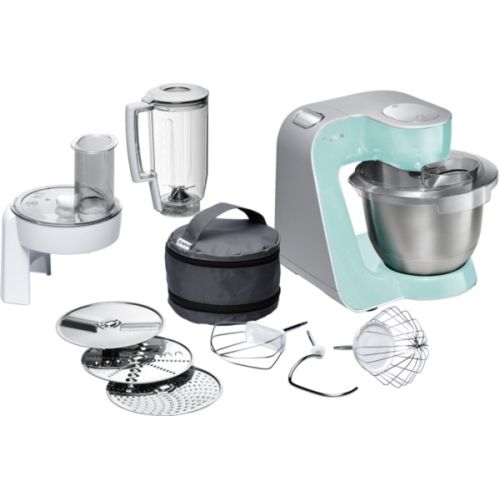 Bild: Bosch MUM58020 CreationLine turquoise/silber 