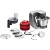 Bild: Bosch MUM59N26DE Küchenmaschine | 1000W | 3,9l Edelstahlschüssel | 7 Stufen | Patisserie-Set | Schwarz