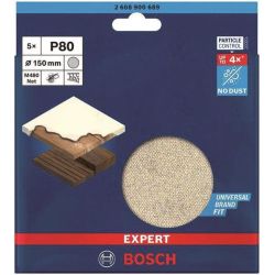 Bosch Netzschleifs. M480,150mm K80, 5x EXPERT