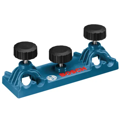 Bosch Zirkeladapter OFZ 1600A0011C | Systemzubehör für Oberfräsen | präzise Kreisfräsungen | Doppelstangen-Führung