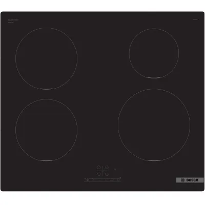 Bosch Induktionskochfeld PIE611BB5E | 60 cm | 4 Kochzonen | PowerBoost | Touch-Bedienung | rahmenlos | schwarz
