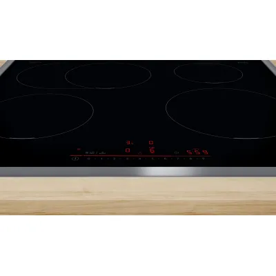 Bosch Induktionskochfeld PIF645HB1E | 60 cm autark | Bräterzone | 4 Kochzonen | Home Connect | PowerBoost | Schwarz