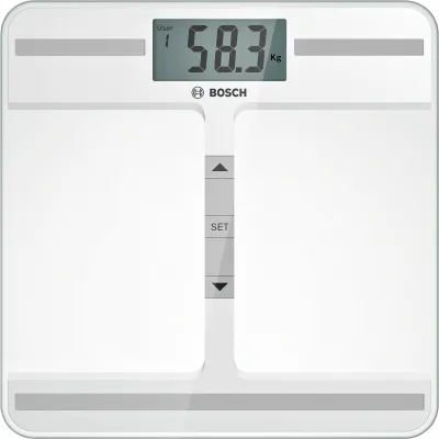 Bosch PPW4212 Personenwaage weiß/silber