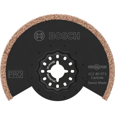 Bosch Fugensegmentblatt PRO ACZ 85 RT3 2608669120 | Starlock | 85 mm | Carbide-Korn | für Mörtel, Porenbeton