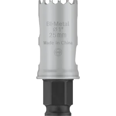 Bosch Lochsäge 2608594372 PRO PC Plus | 25 mm | 44 mm Schnitttiefe | HSS-BI 8% Kobalt | für Gipskarton, Edelstahl