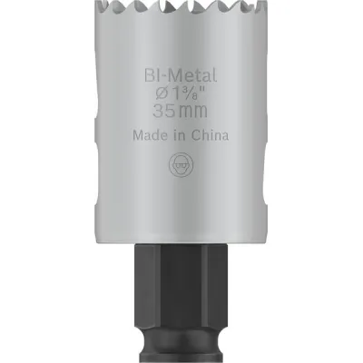 Bosch Lochsäge 2608594378 PRO Multi Material | 35 mm | 44 mm Schnitttiefe | HSS 8% Kobalt | für Edelstahl, Gipskarton