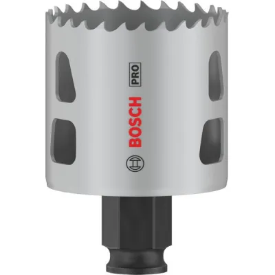Bosch Lochsäge PRO Multi Material 51 mm | 44 mm Schnitttiefe | HSS-BI 8% Kobalt | für Gipskarton, Edelstahl, Alu