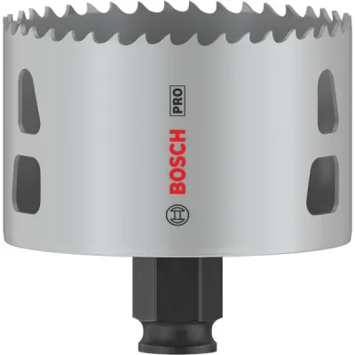 Bosch Lochsäge PRO Multi Material 76 mm 2608594402 | HSS-BI Kobalt | Schnitttiefe 44 mm | für Gipskarton, Aluminium