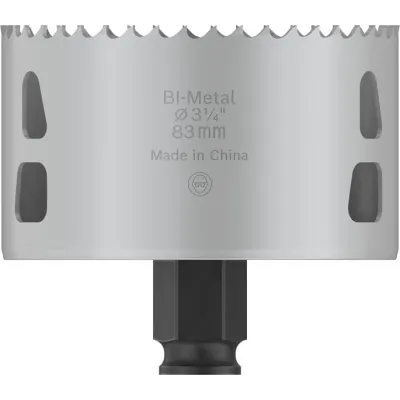 Bosch Lochsäge PRO PC Plus 2608594404 | 83 mm | 44 mm Schnitttiefe | HSS-Bi Metall | für Gipskarton, Aluminium