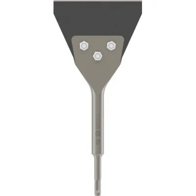 Bosch PRO SDS plus Bodenschaber 2608690610 | Fliesenentferner für Bohrhammer | 130x290 mm | breite Schneide | Stahl