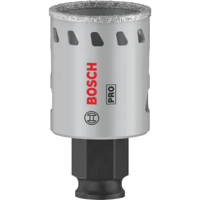 Bosch Lochsäge 2608901558 | PRO Tile PC Plus | Fliesenbohrer 35 mm | Diamant | für harte Fliesen, Stein, Glas