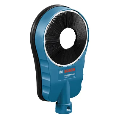 Bosch Professional Staubabsaugvorrichtung GDE 162 | 1600A001G8 | für Kernbohrungen bis 162 mm | Click & Clean | Blau
