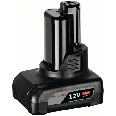 Bosch Werkzeug-Akku 1607A350CX GBA 12V 4,0Ah | Lithium-Ionen | Stabform | ECP Zellenschutz | für Professional-Tools