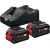Bild: Bosch Starter-Set 1600A02X03 | 2x ProCORE18V+ 8.0Ah Akku & GAL 18V-160 Schnellladegerät | 18V Li-Ion | AMPShare | Blau