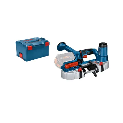 Bosch Akku-Bandsäge GCB 18V-63 06012A0401 | 18V Solo | Schnitttiefe 63,5mm | L-BOXX | kompakt & leicht | blau