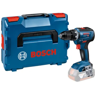 Bosch Professional Akku-Bohrschrauber GSR 18V-55 | 18V | 55 Nm | bürstenlos | L-BOXX | ohne Akku | blau