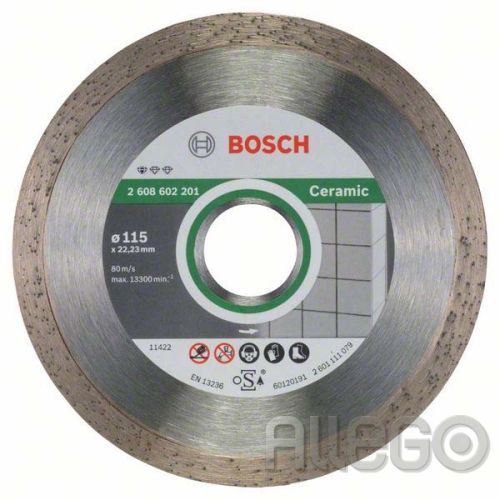 Bild: Bosch PT Diamanttrennscheibe 115x 22,23mm 2 608 602 201