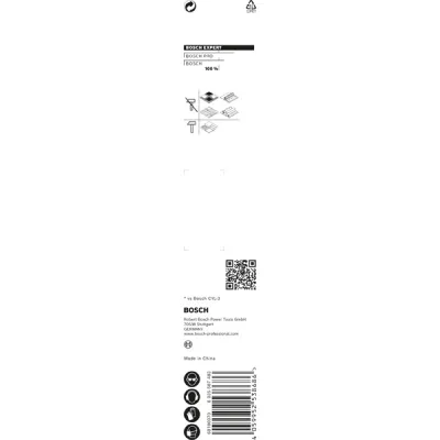 Bosch Bohrer MultiConstruction HEX-9 2608900575 | Universalbohrer 6 mm | Sechskant | 90/150 mm | Beton, Holz, Stahl