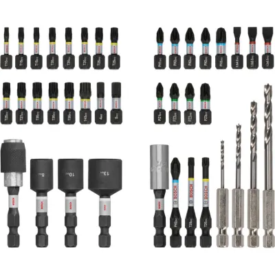 Bosch Bit- und Holzbohrer-Set 2608521U87 | 40-teilig | PRO Impact | Schrauberbits & HSS-Bohrer