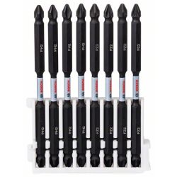 Bosch PT Schrauberbit-Set 4xPH2,4xPZ2,110mm 2608522348