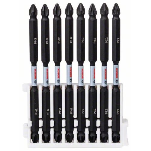 Bild: Bosch PT Schrauberbit-Set 4xPH2,4xPZ2,110mm 2608522348