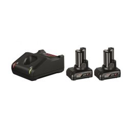 Bosch PT Set, Ladegerät GAL 12V-40 +2x Akku GBA 1 1600A01B20