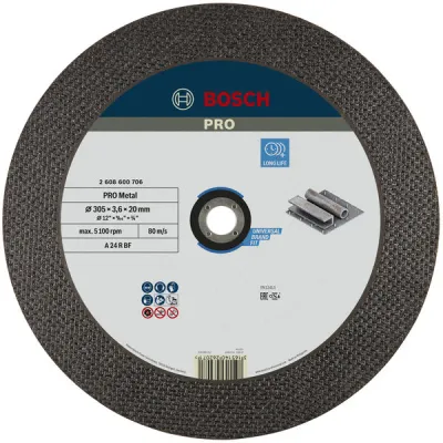 Bosch PT Trennscheibe 115x1mm METAL 2608600706