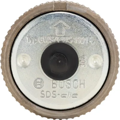 Bosch Schnellspannmutter SDS Clic M14 | 1603340031 | Zubehör Winkelschleifer | Metall | 14 mm Dicke | silber