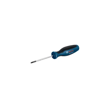 Bosch Schlitz-Schraubendreher SL 3,5 x 75 | 3,5 mm Klinge | 75 mm Schaft | Softgrip | blau/schwarz
