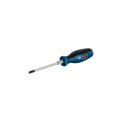 Bosch Schlitz-Schraubendreher SL 5,5 x 100 | Profi Schraubendreher | Schlagkappe | ergonomisch | 100 mm