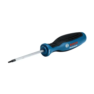 Bosch Schraubendreher TX10 x 75 | 1600A01V0A | Torx | 75 mm Klinge | S2 Stahl | ergonomisch | blau/schwarz
