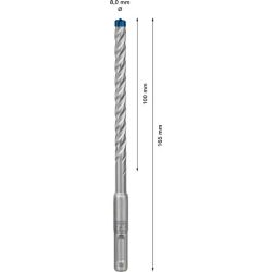 Bosch SDS Hammerbohrer EXPERT plus-7X 8x100x165mm