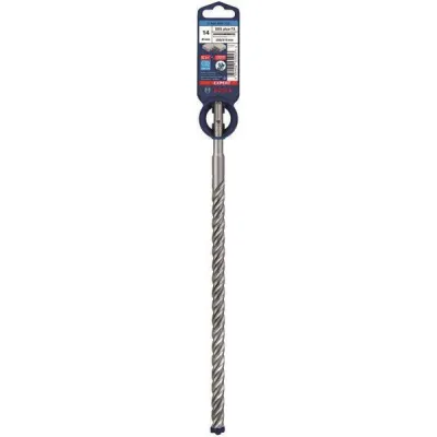 Bosch Hammerbohrer SDS-plus-7X 2608900122 | 14x250x315 mm | für Beton & Stahlbeton | Vollhartmetallkopf | 4-Schneider