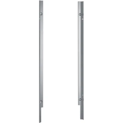 Bosch Verblendungsleisten SGZ0BI11 | Edelstahl-Seitenleisten für XXL-Geschirrspüler 86,5 cm | Einbau | Set | silber