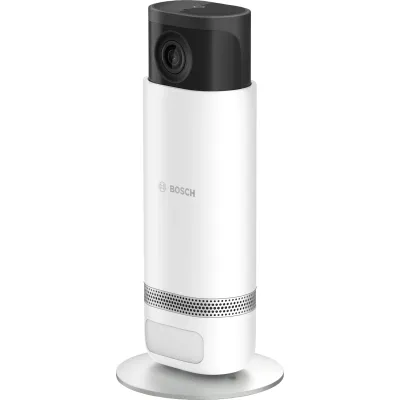Bosch Smart Home Innenkamera II 8750001354 | WLAN Kamera | 1080p Full HD | Personenerkennung | Alexa kompatibel | weiß