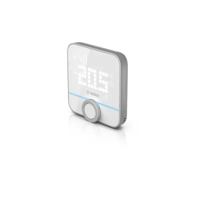 Bosch Smart Home Raumthermostat II 230V | Fußbodenheizung | App-Steuerung | Zigbee | Feuchtigkeitssensor | Weiß