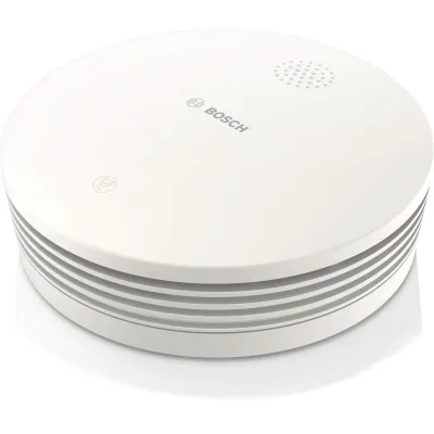 Bosch Smart Home Rauchwarnmelder II 8750002142 | Funk-Rauchmelder | App-Alarm | vernetzbar | Lithium-Batterie | weiß