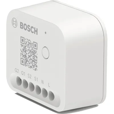 Bosch Smart Home Rollladensteuerung II 8750002078 | Unterputz Aktor | WLAN ZigBee | Alexa Google Apple | 2-fach | Weiß