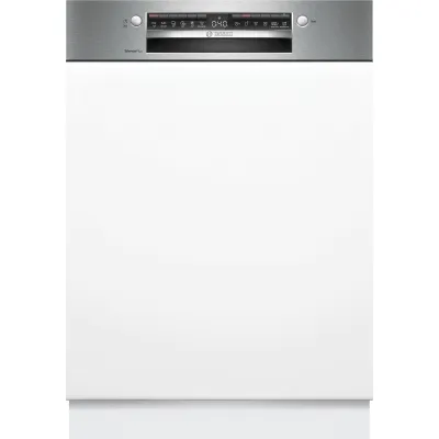 Bosch Geschirrspüler teilintegriert SMI4ECS30E | 60 cm | A | 14 Maßgedecke | 42 dB | Edelstahl | Home Connect