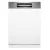 Bild: Bosch Geschirrspüler teilintegriert SMI4HAS19E | Serie 4 | 60 cm | 13 Maßgedecke | 42 dB | Edelstahl | Home Connect