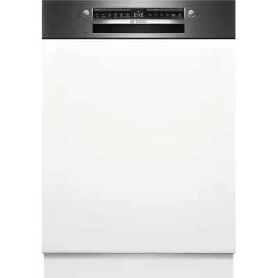 Bosch Einbau-Geschirrspüler SMI4HTS00E Serie 4 | teilintegriert 60 cm | 13 Maßgedecke | Home Connect | Edelstahl