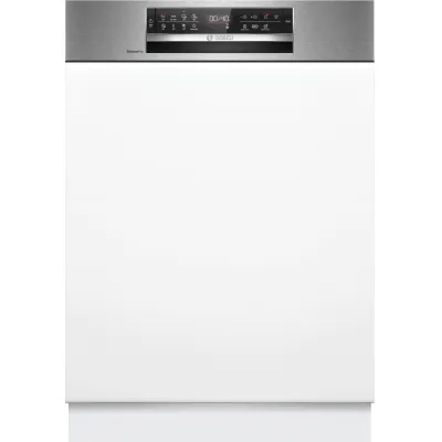 Bosch Geschirrspüler SMI6ECS18E Serie 6 | teilintegriert | 60 cm | 14 Maßgedecke | A | 38 dB | Edelstahl | WLAN