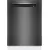 Bild: Bosch Unterbau-Geschirrspüler SMP6ZCC71S Serie 6 | 60 cm | 14 Maßgedecke | Zeolith | Home Connect | 39 dB | Schwarz