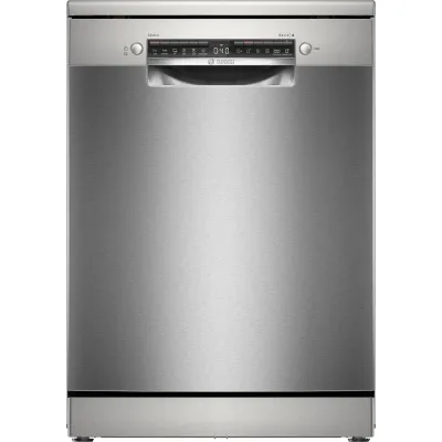 Bosch Geschirrspüler SMS4HVI00E | freistehend 60 cm | 14 Maßgedecke | Home Connect | EcoSilence Drive | Silber Inox