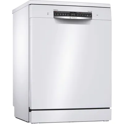 Bosch Geschirrspüler SMS6ZCW07E | Serie 6 | 60 cm | freistehend | Home Connect | SuperSilence | Weiß