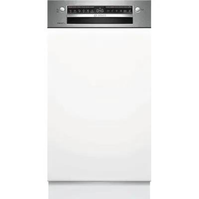 Bosch Einbau-Geschirrspüler SPI4HMS13E | 45 cm | 10 Maßgedecke | Home Connect | Extra Trocknen | Edelstahl | 44 dB