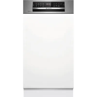 Bosch Geschirrspüler SPI6EMS21E Serie 6 | Teilintegrierbar 45 cm | Home Connect | 44 dB | Energieklasse B | Edelstahl