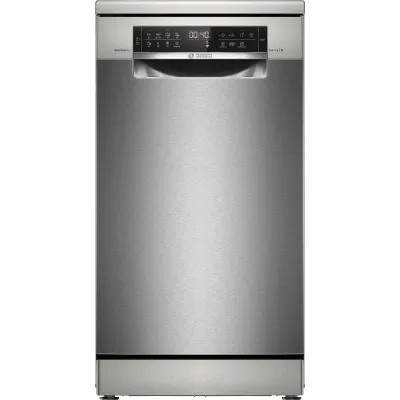 Bosch Geschirrspüler SPS6EMI21E | Serie 6 | 45 cm | 10 Maßgedecke | B | 44 dB | Home Connect | Edelstahl